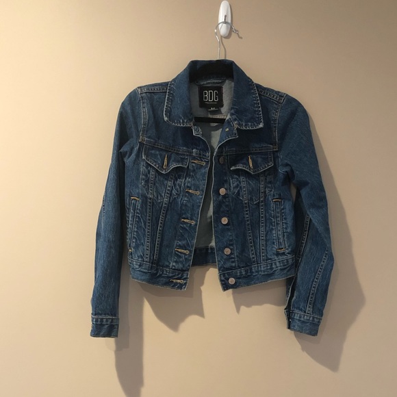 BDG Denim Jacket Dark Medium Wash - Picture 2 of 3